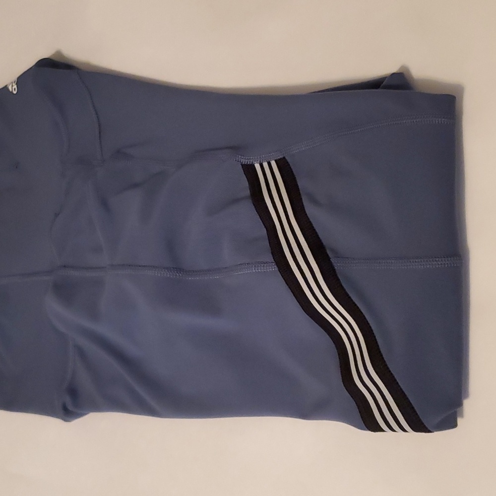 Adidas climalite leggings. Womens size small. Dark Gray. Gently worn. - Picture 3 of 6